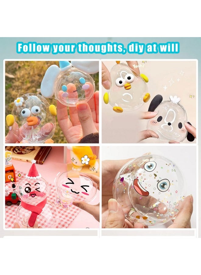 JANESVISSY - Nano Tape Bubble Kit, Double Sided Tape Diy Craft Kit, Cool Stuff For Girls, Cute Stuff, Cool Things For Kids, Party Favors Toys For Girls, Boys, Kids 3,4,5,6,7,8,9,10 Years Old 2Pcs (2"&1.2") - Image 1