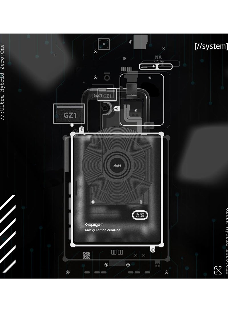 Spigen - غطاء حماية فائق الهجين لهاتف سامسونج جالاكسي S23 FE - زيرو وان - Image 1