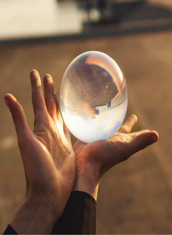 Kathfly Acrylic Contact Juggling Ball Small Transparent Practice Juggling Ball with Bag for Beginners Small Hands Cosplay, 7 cm/ 2.76 inches - Image 5