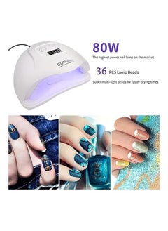 ORiTi Professional Gel Polish LED Nail Dryer Lamp White  - Image 4