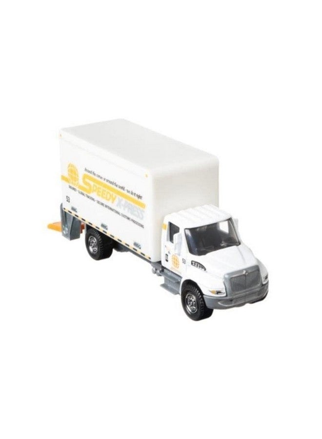 MATCHBOX Working Rigs International Mv Box Truck 1/16 (White) - Image 2