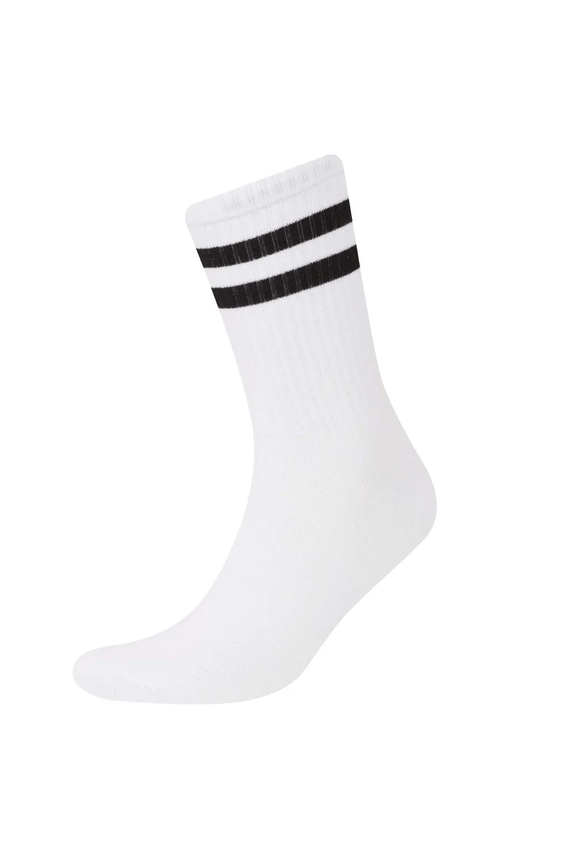 ديفاكتو Man Comfortable Elastic 5 Piece Cotton Long Socks
