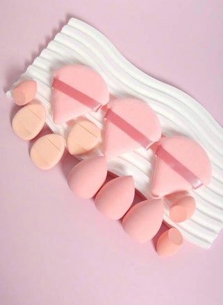 12-Piece Makeup Sponge Set- Multi soft color Mini Makeup Sponge, Powder Puff Long Lasting Beauty Sponge Wet & Dry Use for Women - view 4