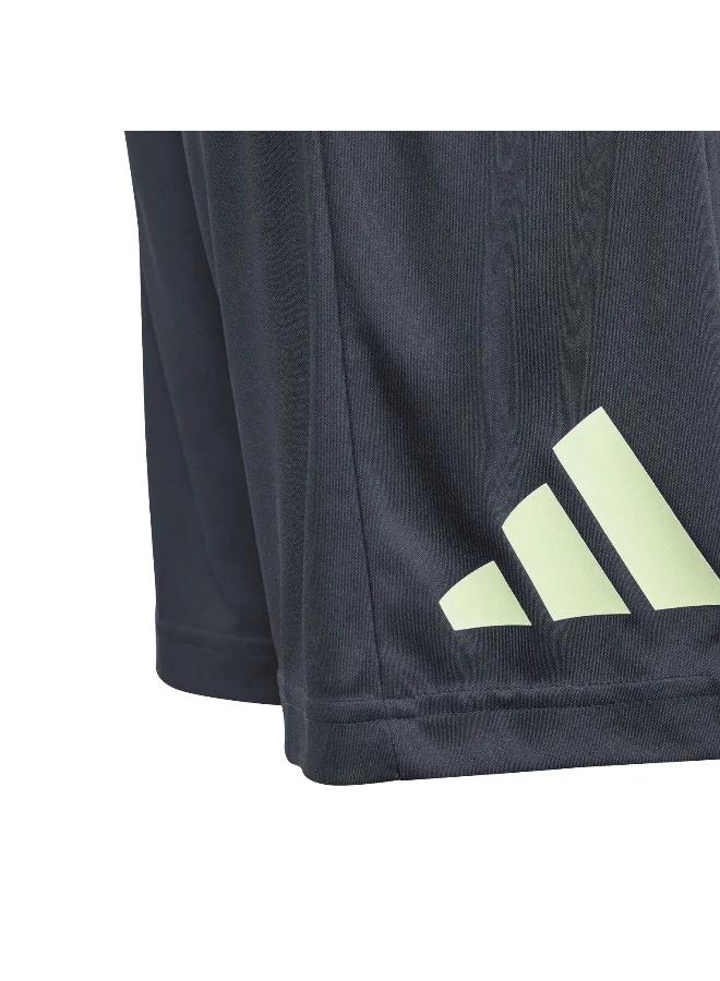 Adidas U Tr-Es Logo Sh Grey Training Shorts 5-6Y