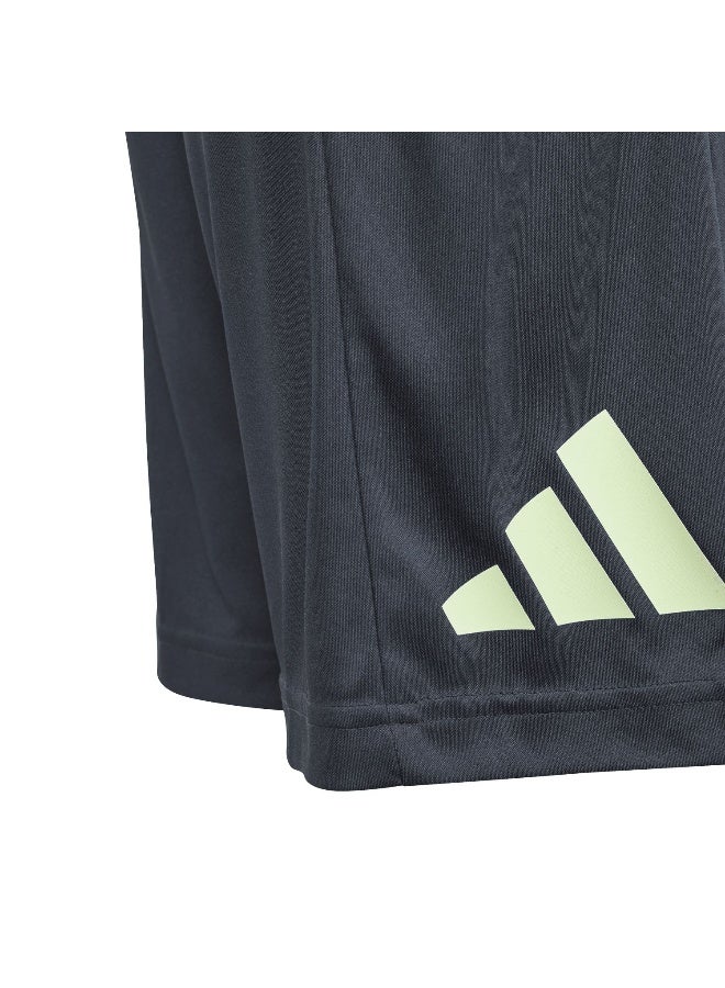 Adidas adidas U Tr-Es Logo Sh Grey Training Shorts 5-6Y  - Image 4