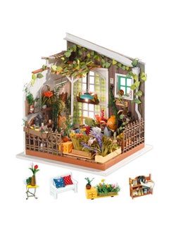 Rolife 120 Tiny House Diy Kits For Adults Led Miniature House Kit Diy Miniature Dollhouse Kit Model Building Craft Kits Hobbies For Women And Men  - Image 1