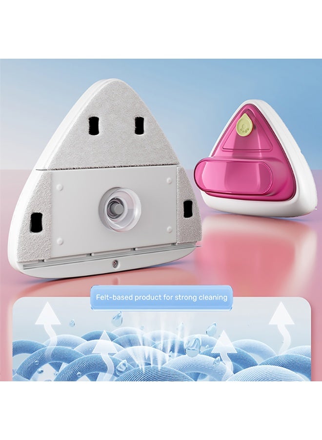 يلا جوي فرشاة تنظيف الزجاج المغناطيسية - منظف زجاج منزلي مزدوج الجوانب مع خزان مياه لتنظيف النوافذ بسهولة، ممسحة غسيل النوافذ، أداة فرشاة تنظيف النوافذ (3-8 سم) - Image 4