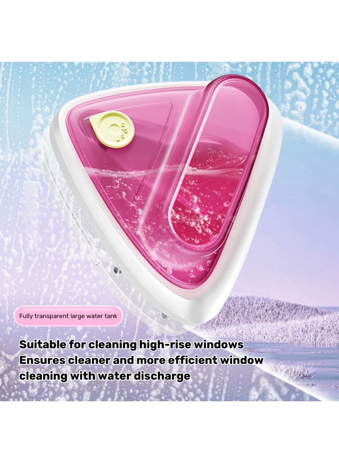يلا جوي فرشاة تنظيف الزجاج المغناطيسية - منظف زجاج منزلي مزدوج الجوانب مع خزان مياه لتنظيف النوافذ بسهولة، ممسحة غسيل النوافذ، أداة فرشاة تنظيف النوافذ (3-8 سم) - Image 5