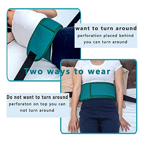 zuylikxy Medical Restraint-Bed Restraint Strap for Elderly Safety, Wheelchair Seat Belt, Chest Strap, Nursing Patient Anti-Bed Restraint, Safety System to Control Limbs for Post-Operative Patients - Image 3