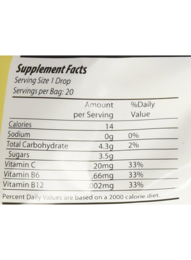 Honees Honey Lemon Menthol Eucalyptus Cough Drops 20 King Sized Drops 3.5 oz 100 G - Image 4