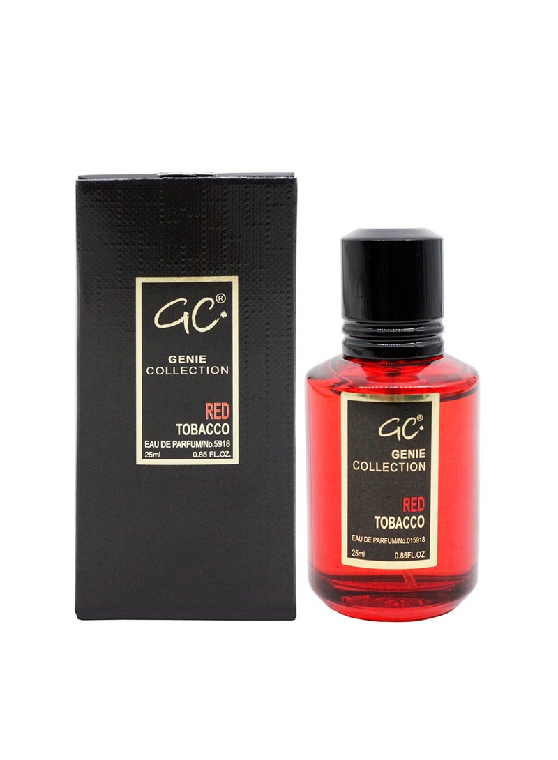 Genie Collection Red Tobacco Perfume For Unisex 5918 25ML - Image 1