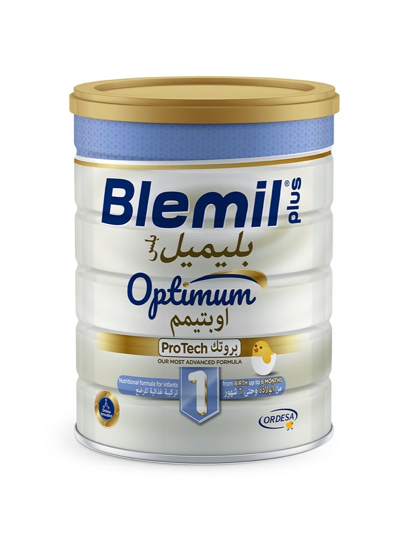 Blemil بليميل بلس 1 أوبتيموم بروتيك - أحدث تركيبة غذائية متقدمة للرضع من 0 - 6 أشهر - Image 1