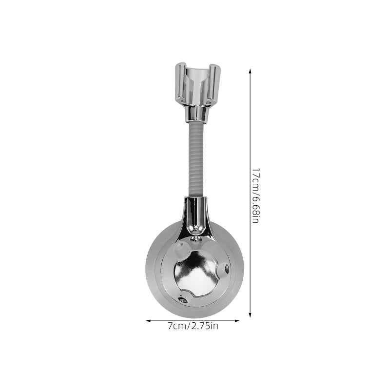 Small Shower Handle Holder Convenient Shower Handle Mount Bathroom Hand Shower Holder Rack - Image 5