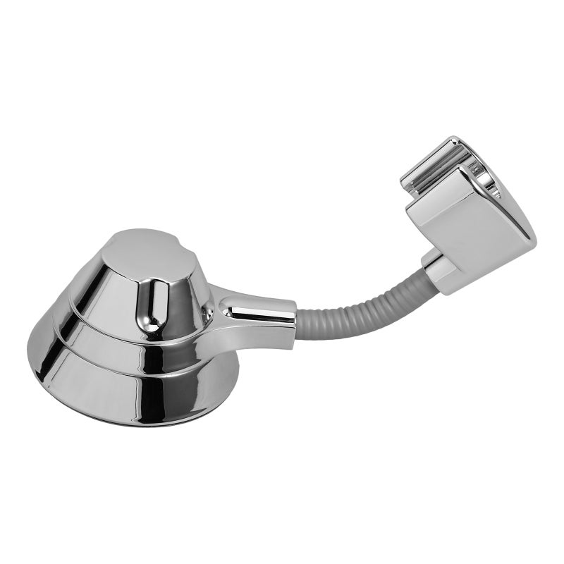Small Shower Handle Holder Convenient Shower Handle Mount Bathroom Hand Shower Holder Rack - Image 1