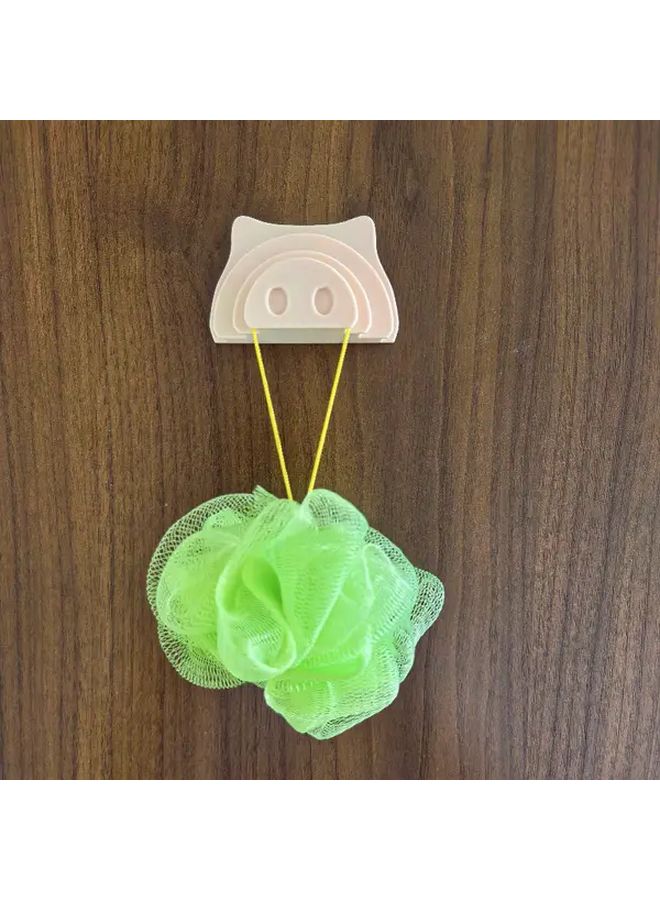 Pink Pig Wall Mounted Organizer Key Holder Cord Hanger Multi Hook Dorm Decor Gift - Image 2