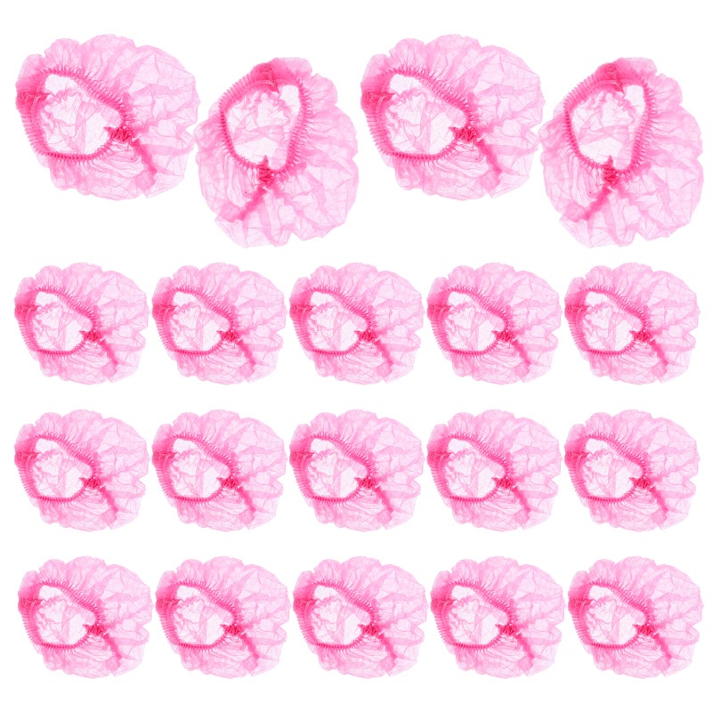 100pcs Disposable Hairnets Mesh Caps Mesh Hair Nets Non-woven Hairnets for Working Non-woven Mesh Caps Disposable Mesh Hairnet for Home - Image 5
