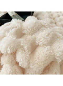 Soft Fleece Throw Blanket, Faux Fur Throw Blanket, Super Soft Throw Blanket, Premium Silky Flannel Fleece, 200 * 230cm White - pzsku/ZC95DE7C97B2307391459Z/45/_/1730083717/911e2e51-70a7-4522-9e3a-bc1893495306