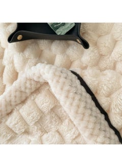 Soft Fleece Throw Blanket, Faux Fur Throw Blanket, Super Soft Throw Blanket, Premium Silky Flannel Fleece, 200 * 230cm White - pzsku/ZC95DE7C97B2307391459Z/45/_/1730083833/b5a3a64d-d04c-4c8f-8d71-631c8439c6d8