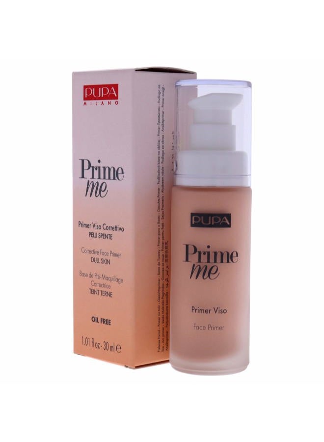 PUPA Milano Prime Me Corrective Face Primer - Pre Make-Up Face Base, Dull Looking Skin - Make-Up Last Longer and Facilitates Application - Lightweight Texture - 005 Peach - 1 Oz - Image 4