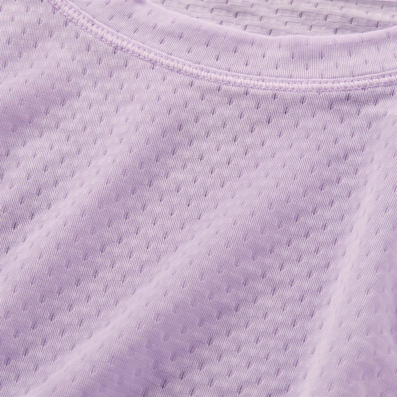 Nike Purple Women's One Classic Breathe Dri-FIT Cropped Tank Top for Women | Best Price UAE