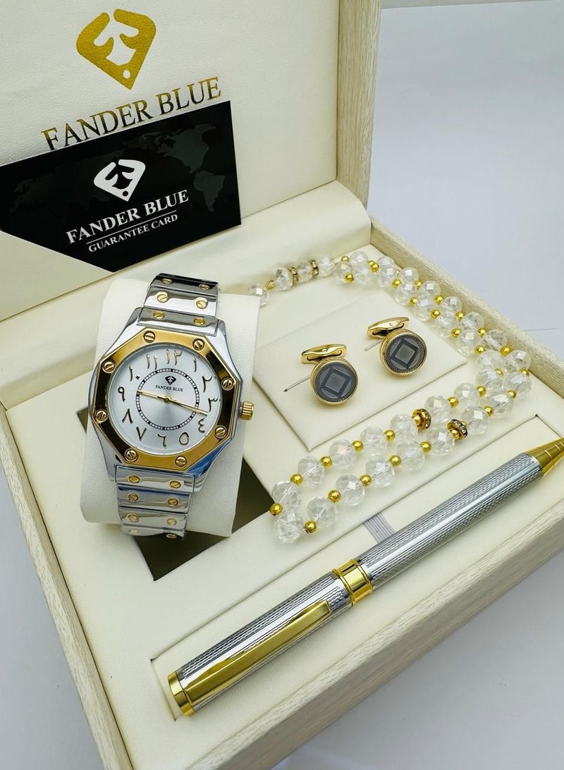 FENDER Fender Blue Men's Watch and Accessories Set 