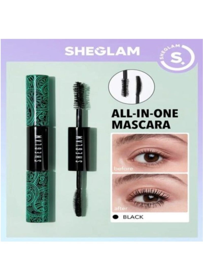 SHEGLAM Allinone Volume Length Mascara Waterproof Black 4g - Image 5