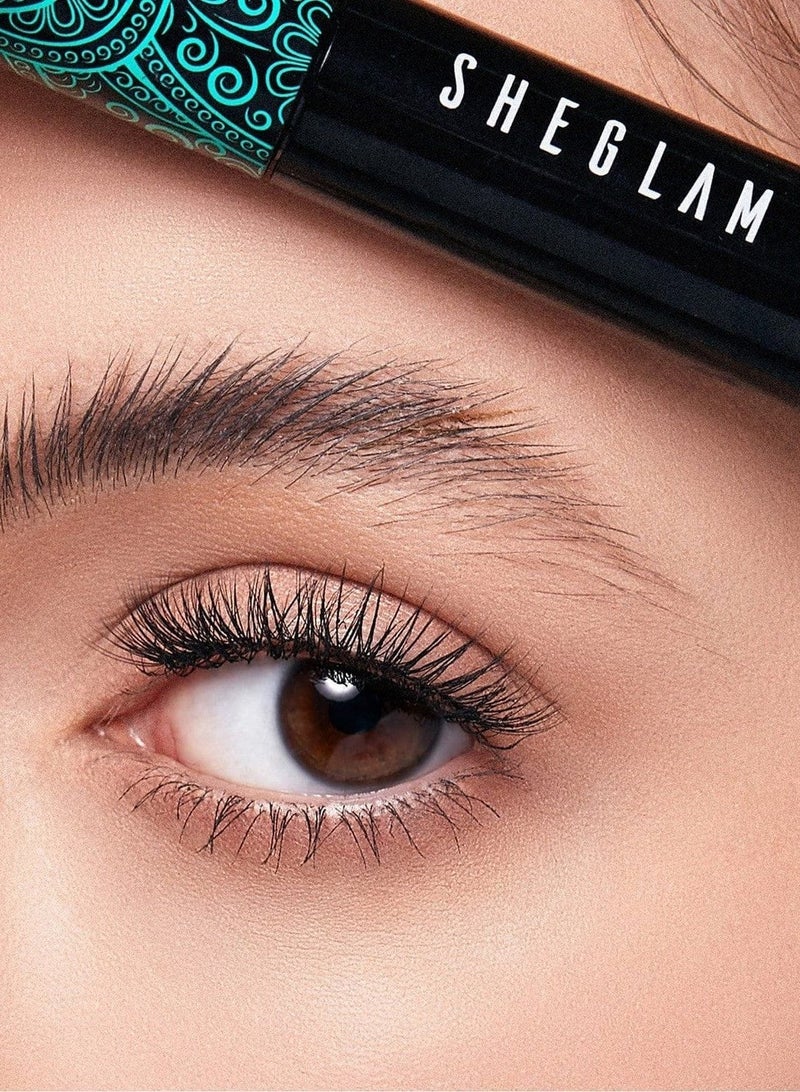 SHEGLAM Allinone Volume Length Mascara Waterproof Black 4g - Image 2