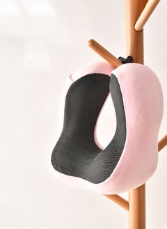 Sharpdo 3-Piece Set of Memory Foam U-Shaped Pillow, Nap Neck Pillow 28*26*14CM (Including Eye Mask + Earplugs + Storage Bag)  - Image 3
