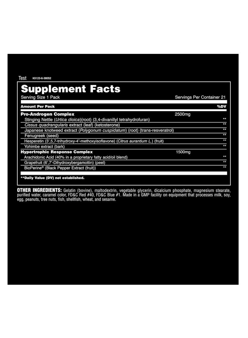UNIVERSAL NUTRITION UN Animal Test 21 Packs - Image 2