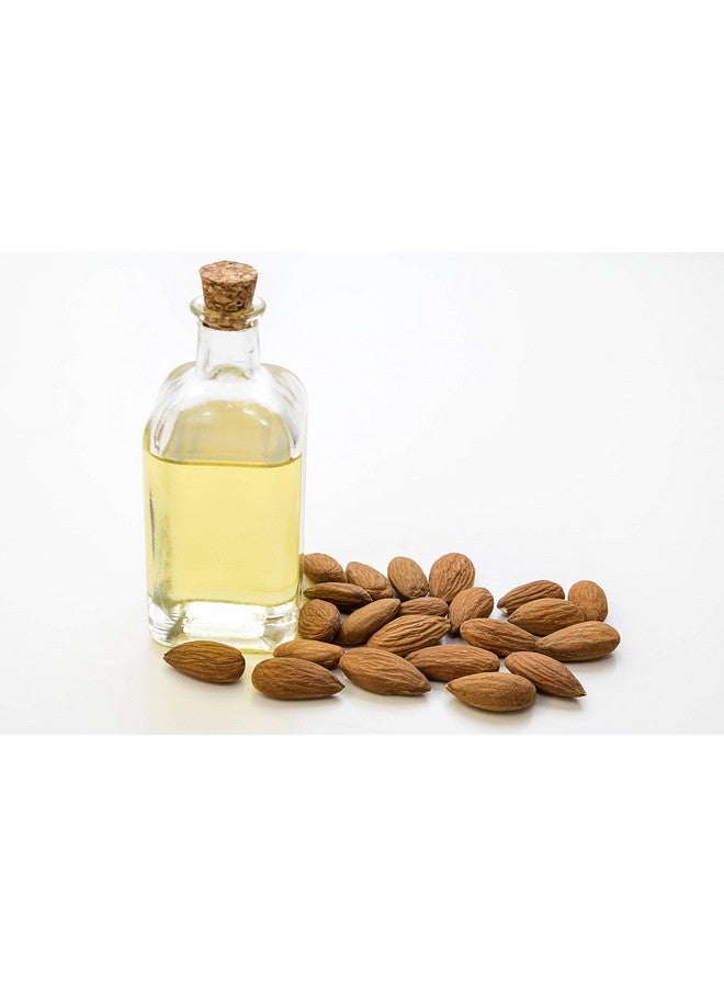 سويت إسينشالز زيت اللوز الحلو البكر العضوي غير المكرر المستورد من إيطاليا، زيت ناقل نقي 100% خالٍ من الهكسان المضغوط على البارد (8 أونصة سائلة) - Image 2