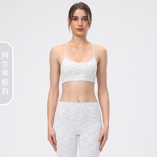 Sports Bra Shockproof Y-Back Fitness Top Summer Yoga Alpine White - pzsku/ZC95E5258C9A29ACF22CAZ/45/1746213450/4a0a4250-1f07-41f0-b50b-ee307544a97e