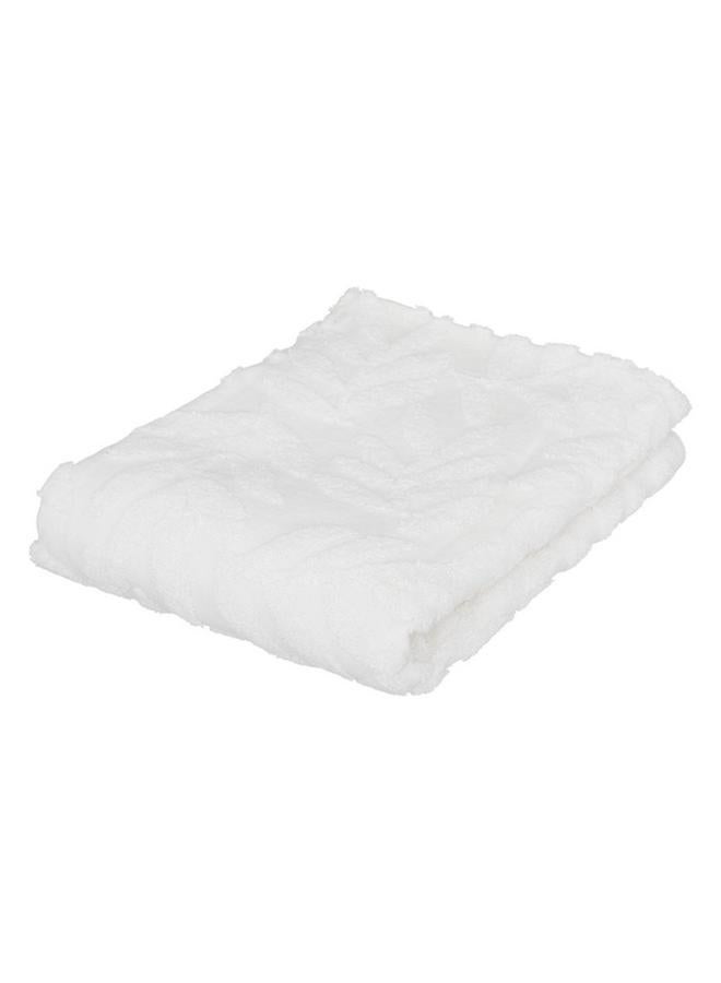 اتموسفيرا منشفة حمام قطنية بإطلالة بحرية بيضاء 30 × 50 سم 194376Z - Image 1