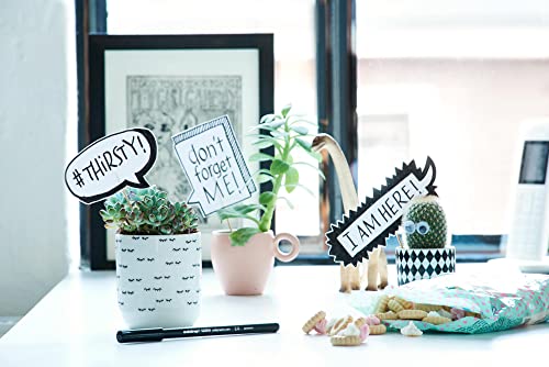 edding 1255 calligraphy pen - crimson lake - 3 pens - calligraphy nib 2 - 5 mm - fibre pens for paper, wood, terracotta, canvas - hand lettering, bullet journals, thank you cards, calligraphy books - Image 5