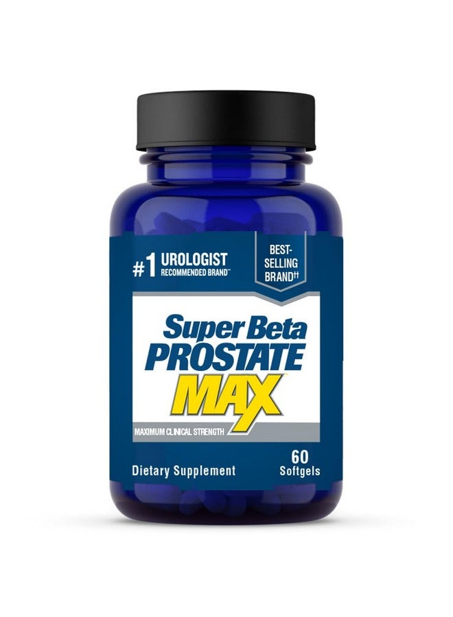 SUPER BETA PROSTATE Max - Advanced Saw Palmetto Prostate Support Supplement for Men's Health, 60ct - Image 1