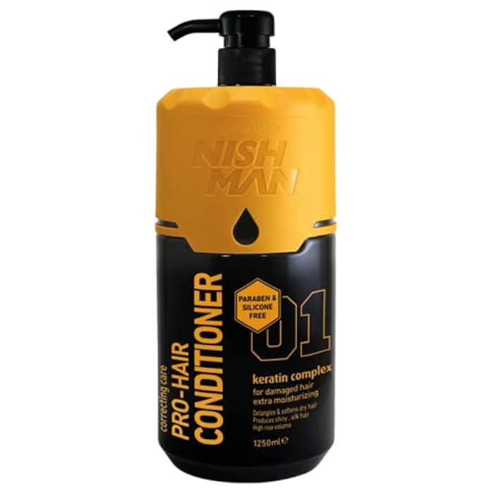 nishman Hair Care Series (1250ml, Pro Hair Conditioner) - Image 1