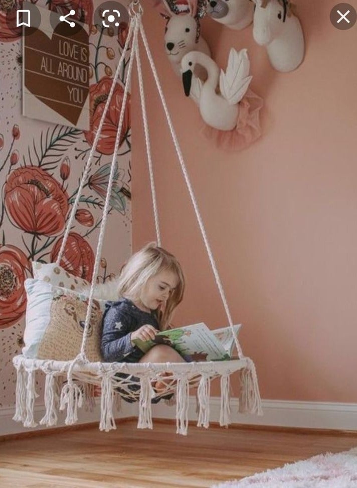 Macrame Swing for Kids 80 * 80 cm
