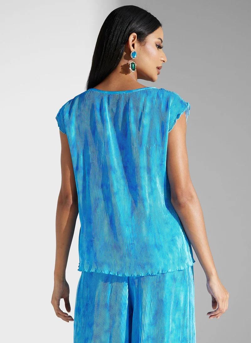 SINOIR Crew Neck Knitted Top