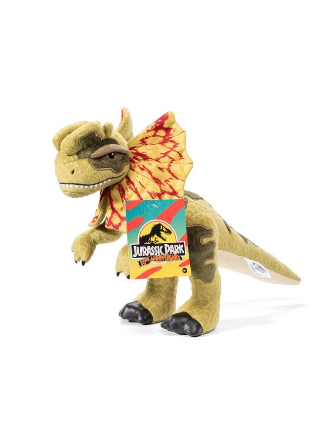 The Noble Collection Jurassic Park Collector Plush Dilophosaurus - Image 1