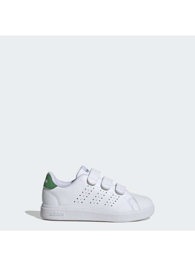 Adidas Advantage Base 2.0 Cf C White Sportswear Shoes For Kids 10K  - Image 5