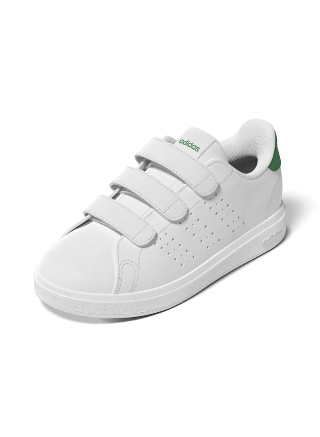اديداس Adidas Advantage Base 2.0 Cf C White Sportswear Shoes For Kids 10K