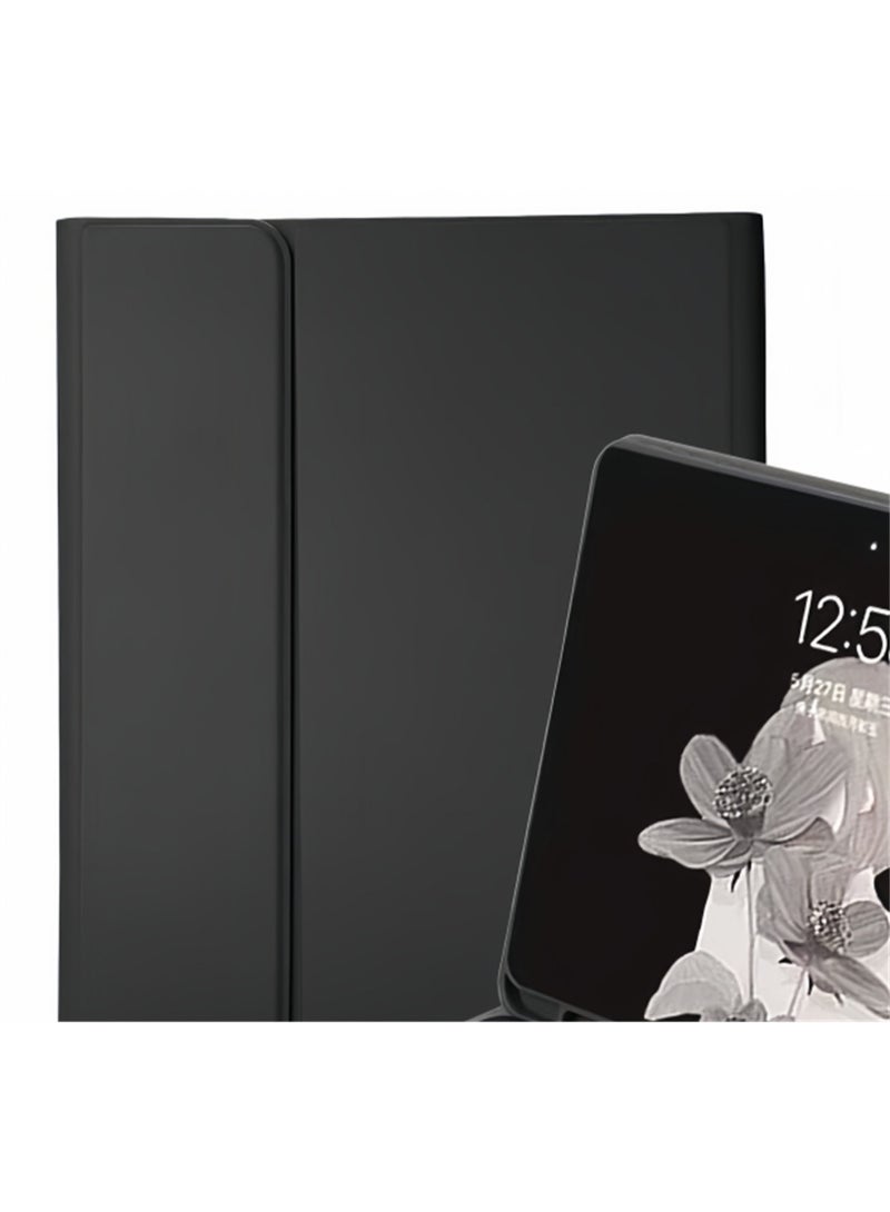 Yegni Compatible with Samsung tablet series Bluetooth backlit keyboard touch keyboard leather case with pen slot and mouse - Image 2