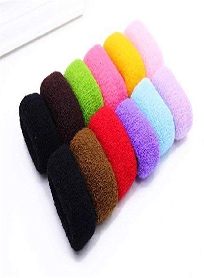 Vararo Rubber Bands for Girls Set of 12 Random Colors,free size,elastic, multicolor - Image 2