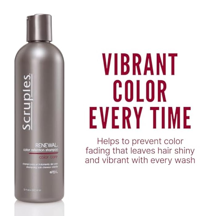 Scruples Color Renewal Gentle Shampoo - Maintain Hair Health Without Stripping Color - Established, Trusted Formulas for Ultimate Hair Shine (12 oz) - Image 2