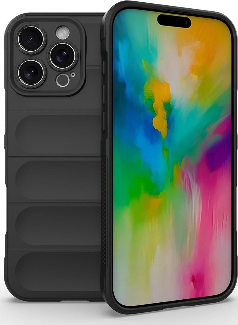 جراب iphone 16 pro max ماجيك شيلد مرن مضاد للصدمات وحماية كاملة للخدوش مع حماية للكاميرا لهاتف ابل ايفون 16 برو ماكس - Image 3