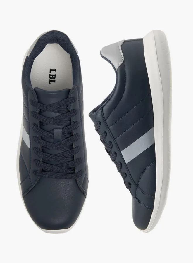 LBL by Shoexpress Men's Stripe Detail Lace-Up Sneakers