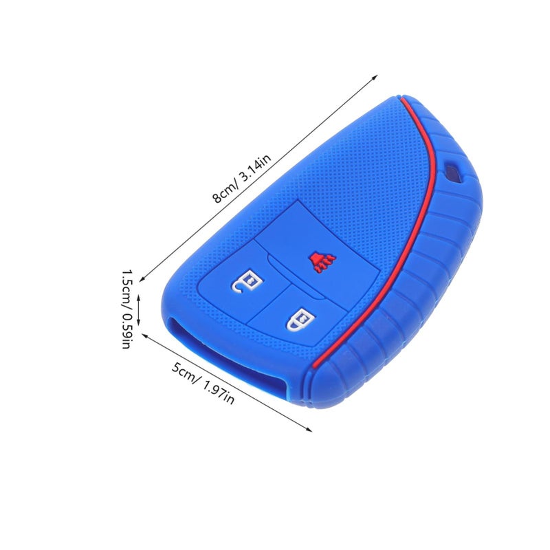 Key Key Case Protector Lightweight Stylish Signal Transmission Black - Image 3
