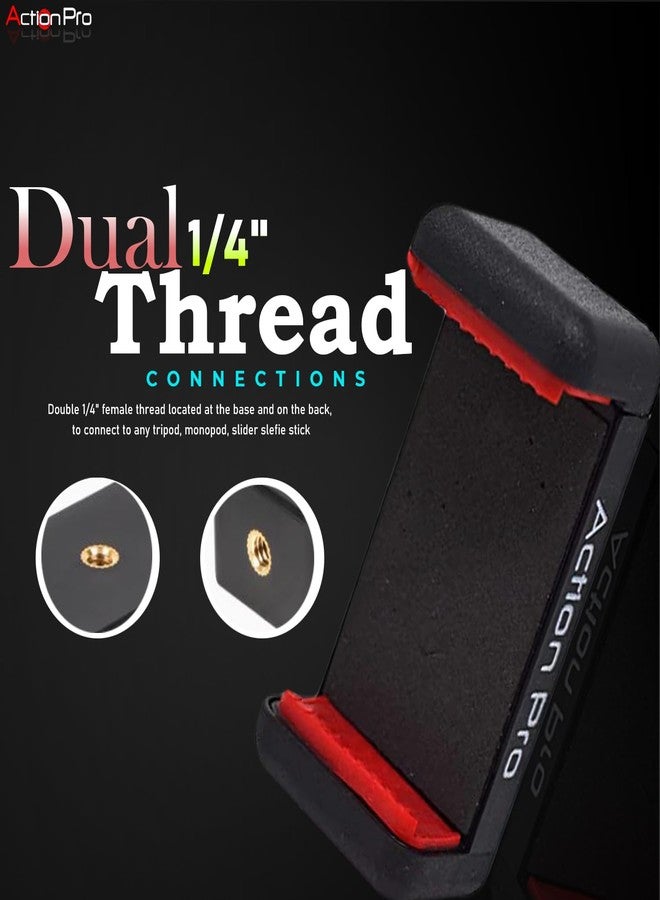 Action Pro Made in India Phone Holder Chin Mount Compatible with iPhone/Samsung/Vivo/Oppo/Xiaomi/Motorola/LG/Nokia/Realme/Micromax/Lava/Karbon - Image 3