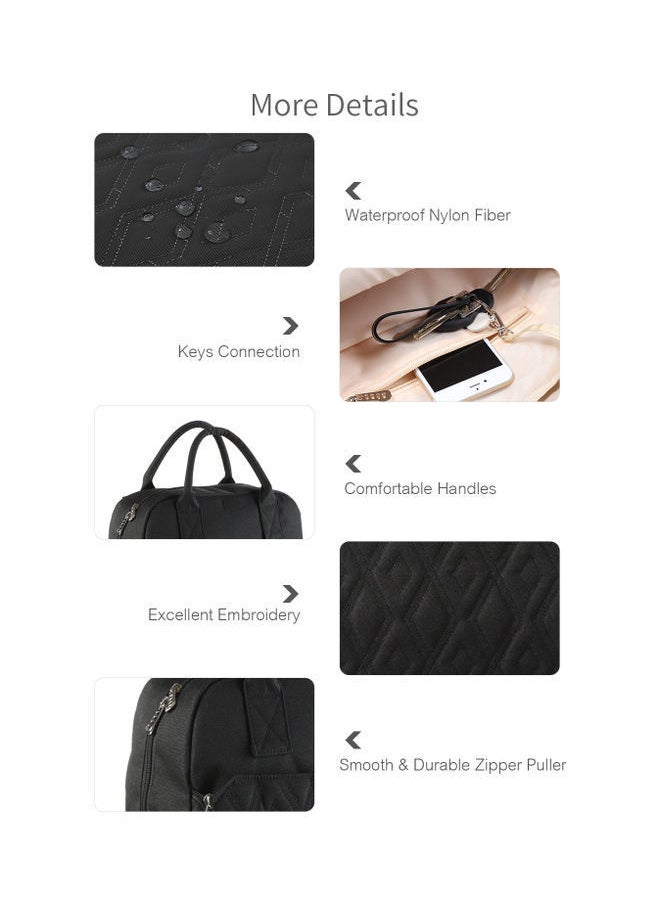 NIBEMINENT Large Capacity Multi-Function Waterproof Baby Diaper Bag  - Image 2