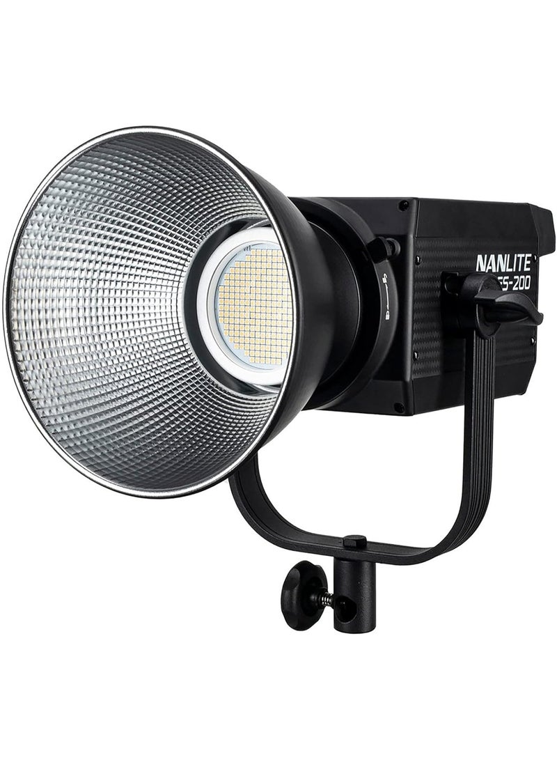 Nanlite FS-200 LED Daylight AC Monolight – 200W 5600K, 29380 Lux at 1m, CRI 96/TLCI 98, Bowens Mount, App & Wireless Control, 11 Special FX Effects, For Studio & Video Production - Image 1
