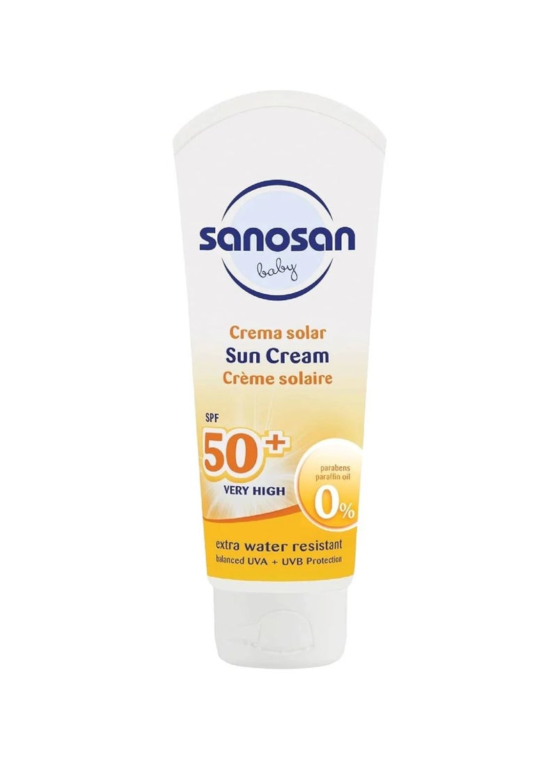 Sanosan Baby Sun Cream Spf 50+ 75ml - Image 1